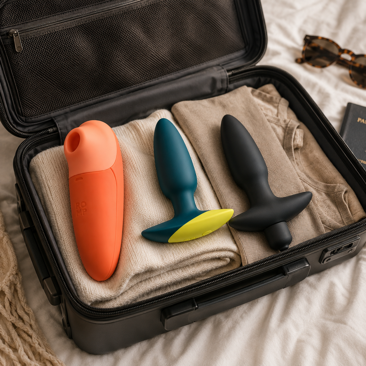 Reisevennlige sexleketøy: Våre beste travel size-favoritter