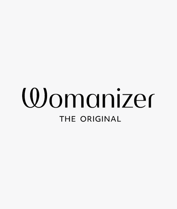 Womanizer The Original logo on white background, modern text branding