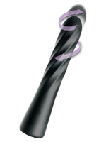 Anal Fantasy Elite Twist Ecstasy – svart roterende analvibrator med spiralform
