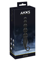 ANOS Finest Butt Wear – Anal Beads with Vibration, sort produktemballasje