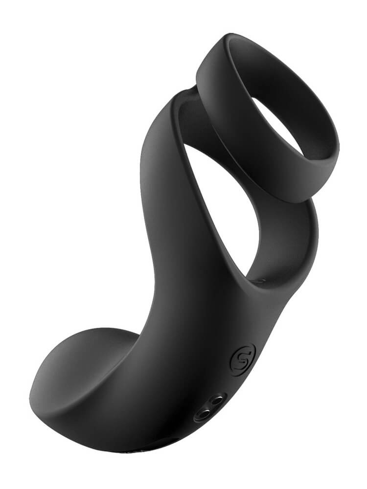 Silikon prostatavibrator designet for stimulering av prostata