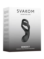 Svakom Benedict prostatavibrator med penisring i original emballasje