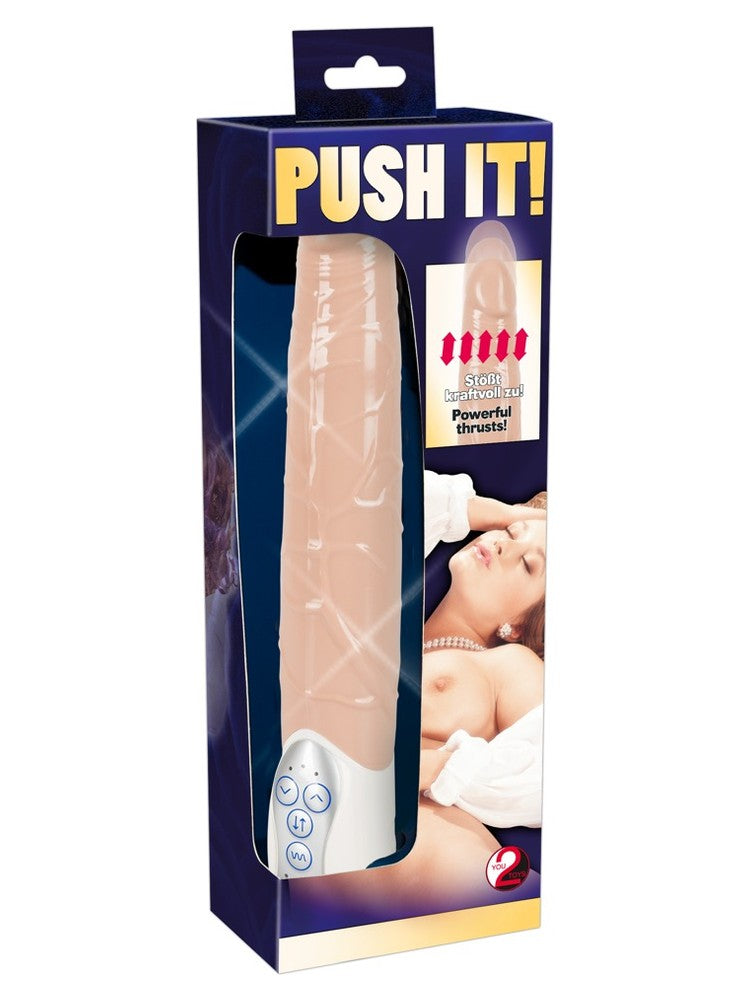 You2Toys Push it! – forpakningen til den realistiske støtvibratoren