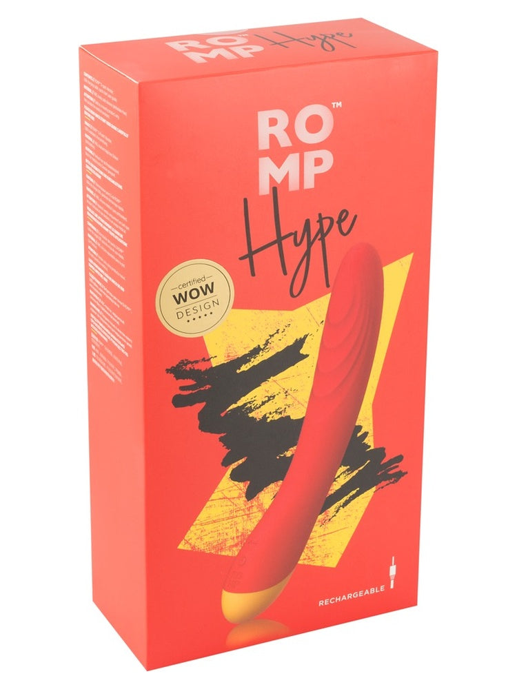 Emballasje til ROMP - Hype G-punktvibrator