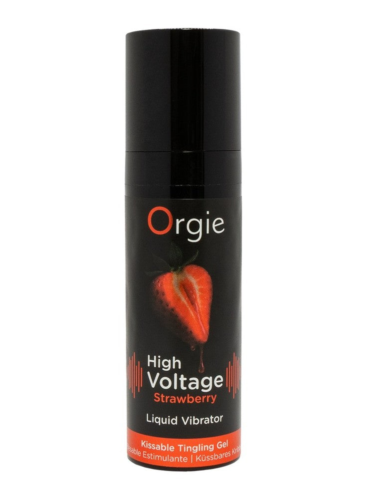 High Voltage Liquid Vibrator – Jordbær