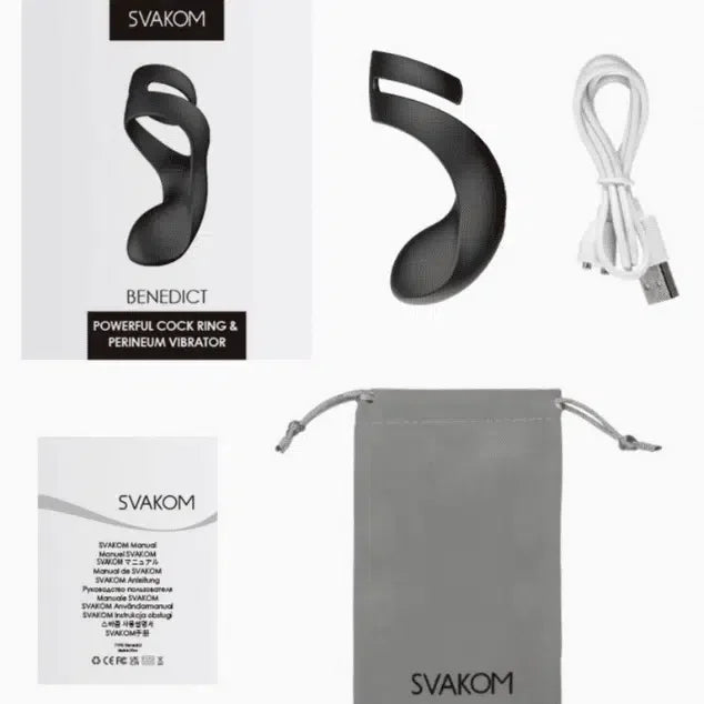 Svakom - Benedict Double Ring Perineum Stimulator