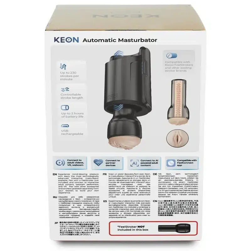 Keon WiFi – Automatisk Masturbator fra Kiiroo