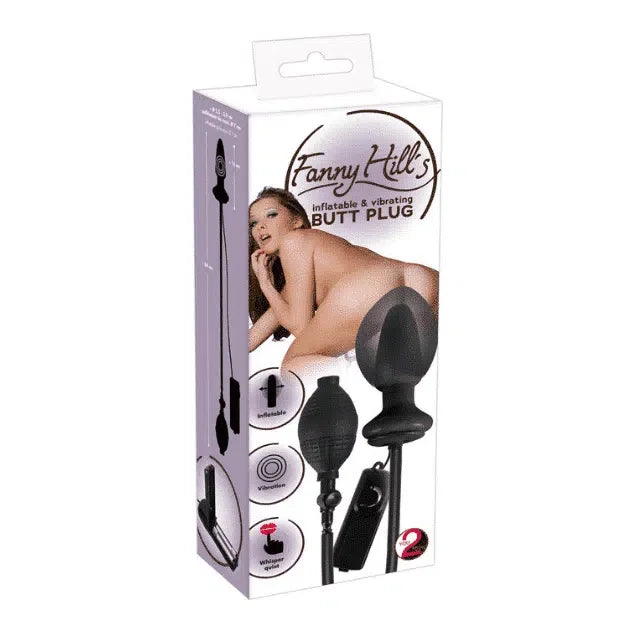 Fanny Hills - Oppblåsbar og Vibrerende Butt Plug