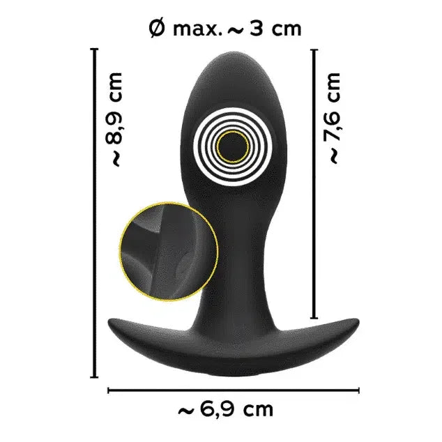 ANOS - Butt Plug med Vibrasjoner