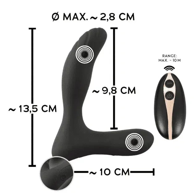 ANOS - RC Prostatavibrator med Fjernkontroll