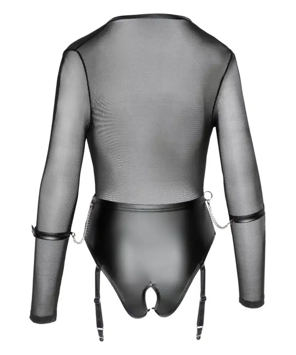 Cottelli Collection - Bondage Body med Fransk Åpning