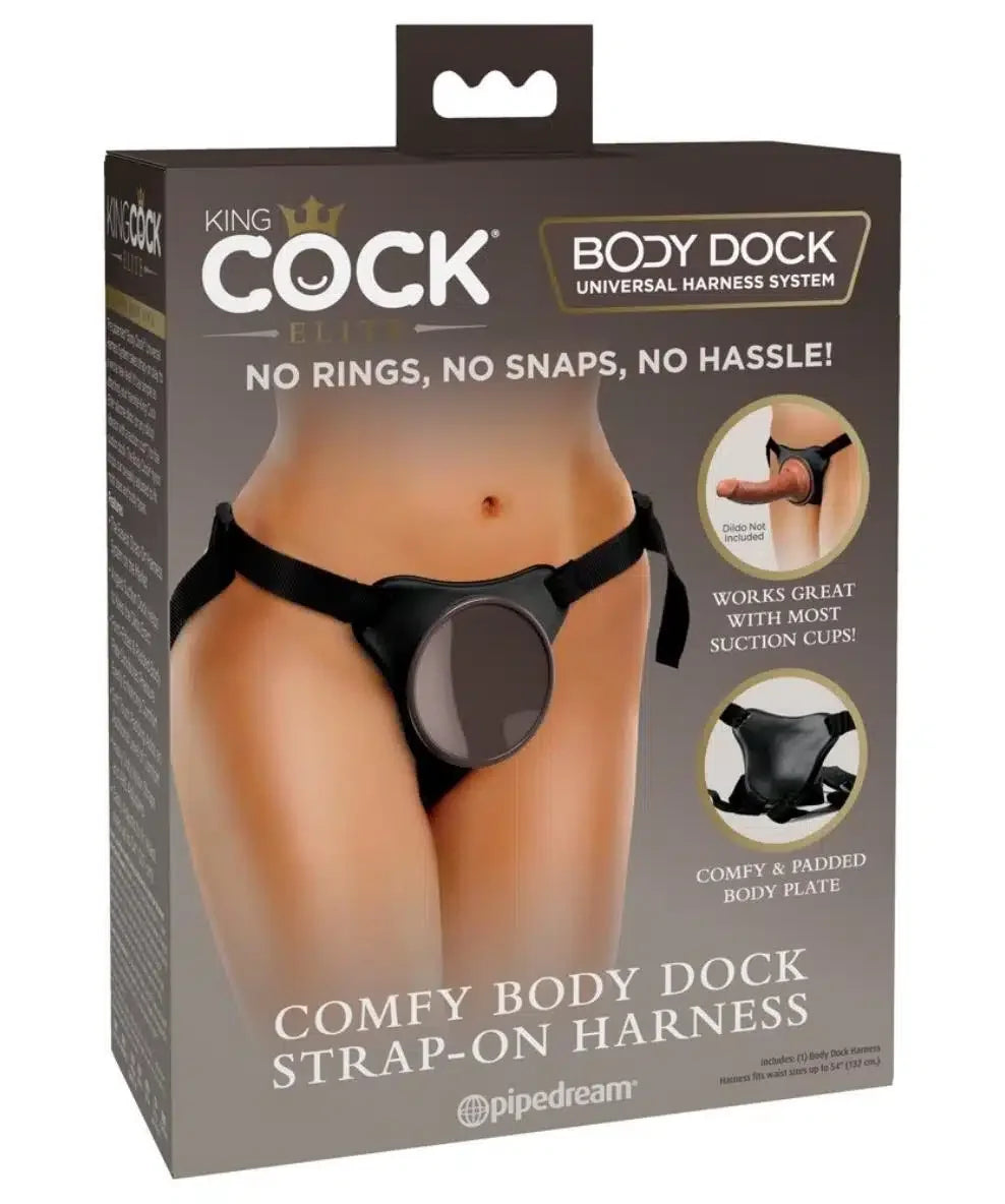 King Cock Elite - Comfy Body Dock Strap-on Sele