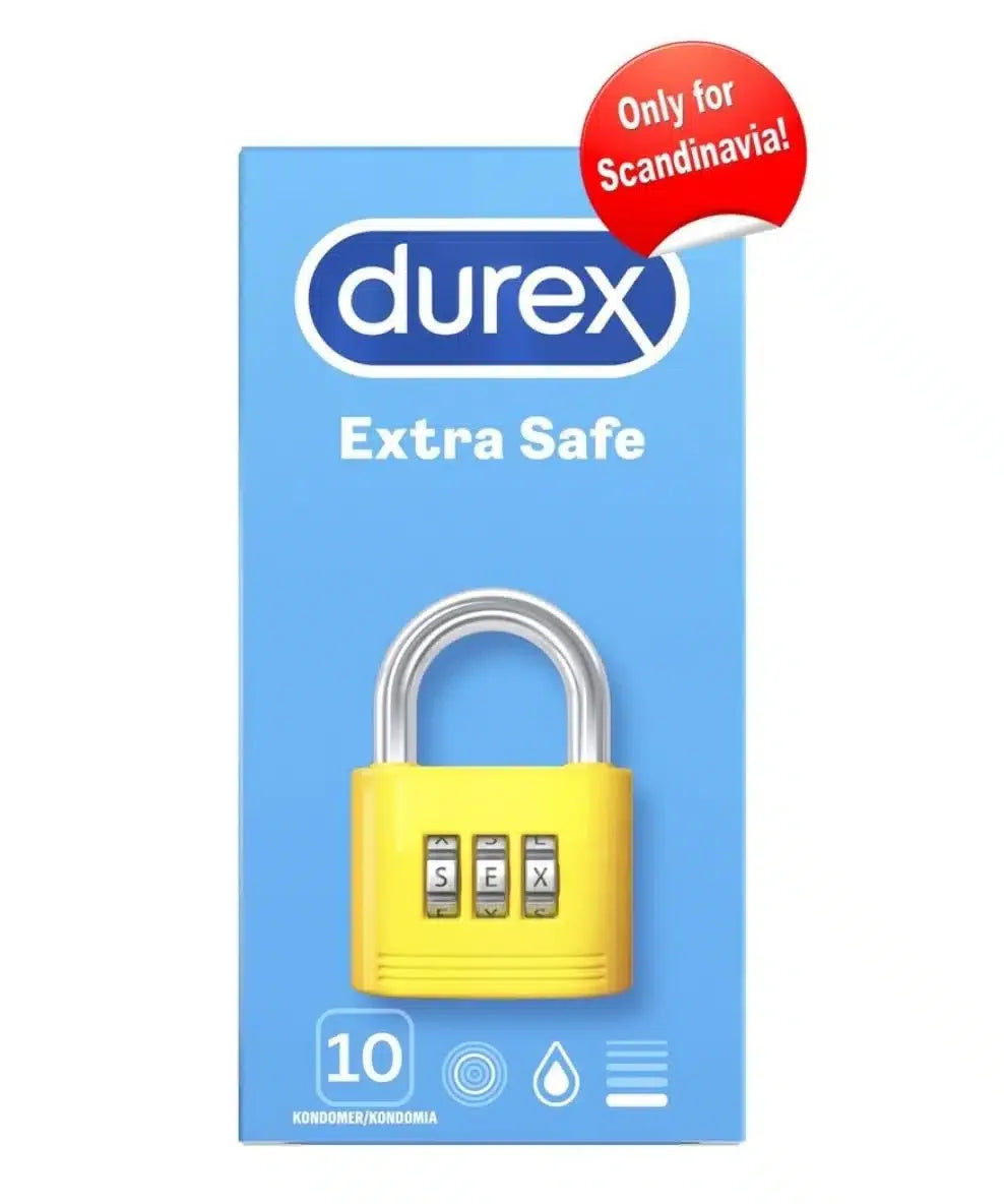 Durex - Extra Safe Kondomer 10stk