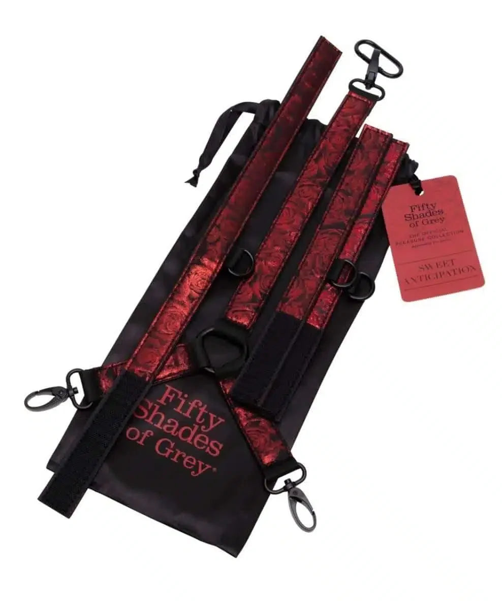 Fifty Shades of Grey - Sweet Anticipation Halsbånd og Håndmansjetter