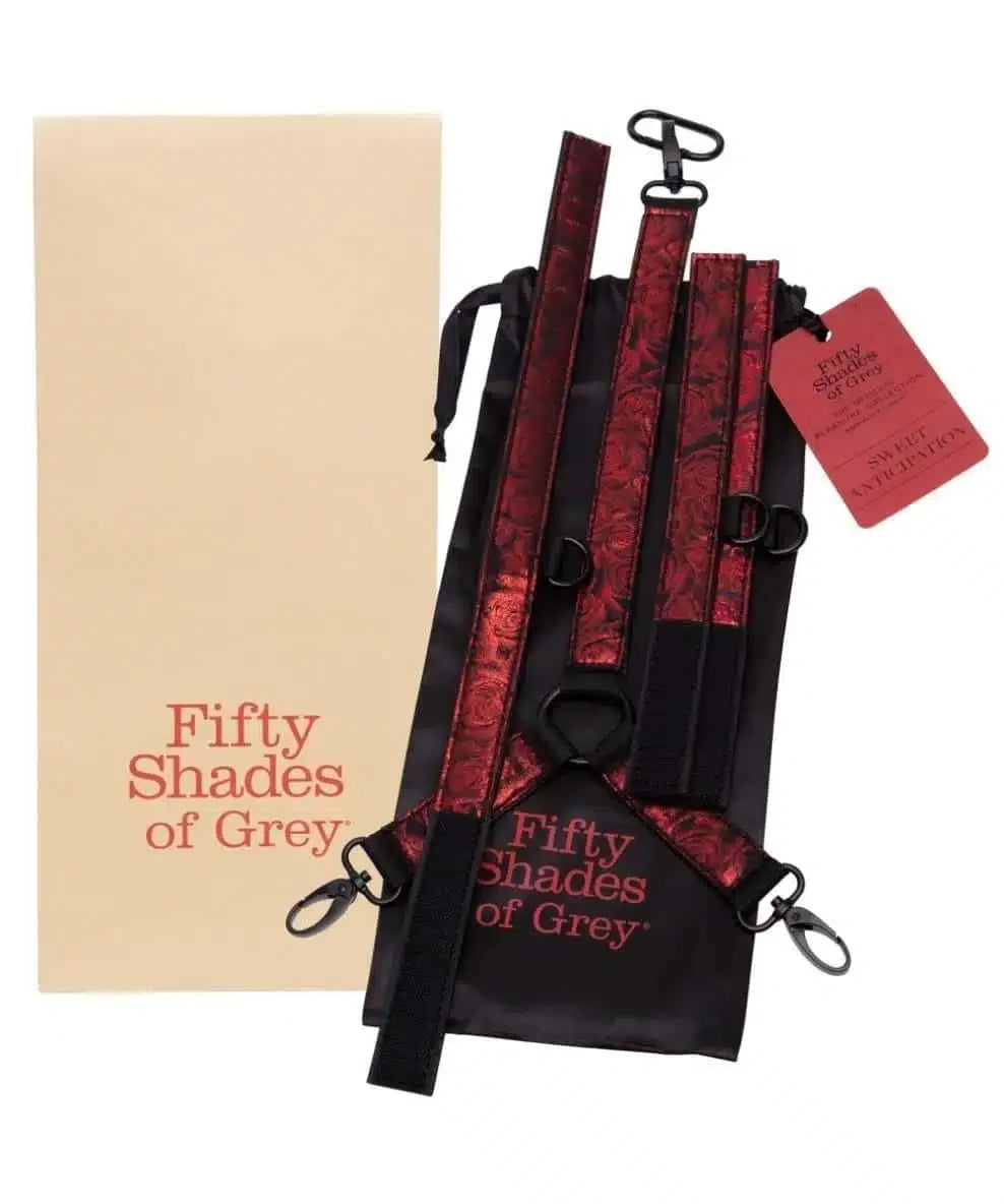 Fifty Shades of Grey - Sweet Anticipation Halsbånd og Håndmansjetter