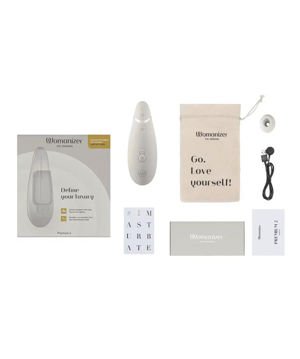 Womanizer - Premium 2 Lysegrå