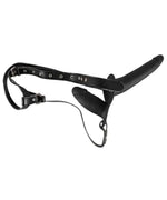 You2Toys - Double Strap-on Black Silicone