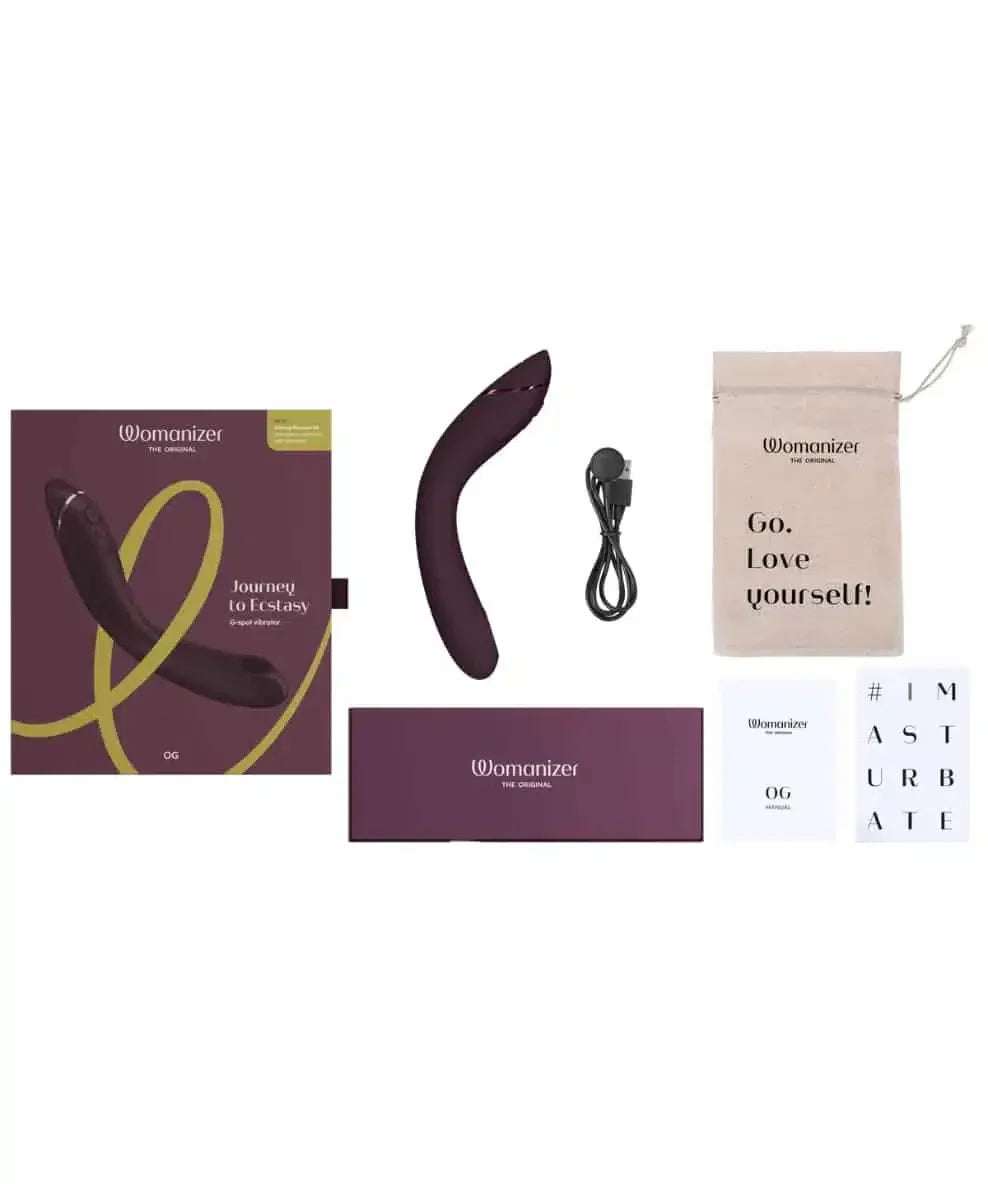 Womanizer - OG G-punktvibrator Aubergine