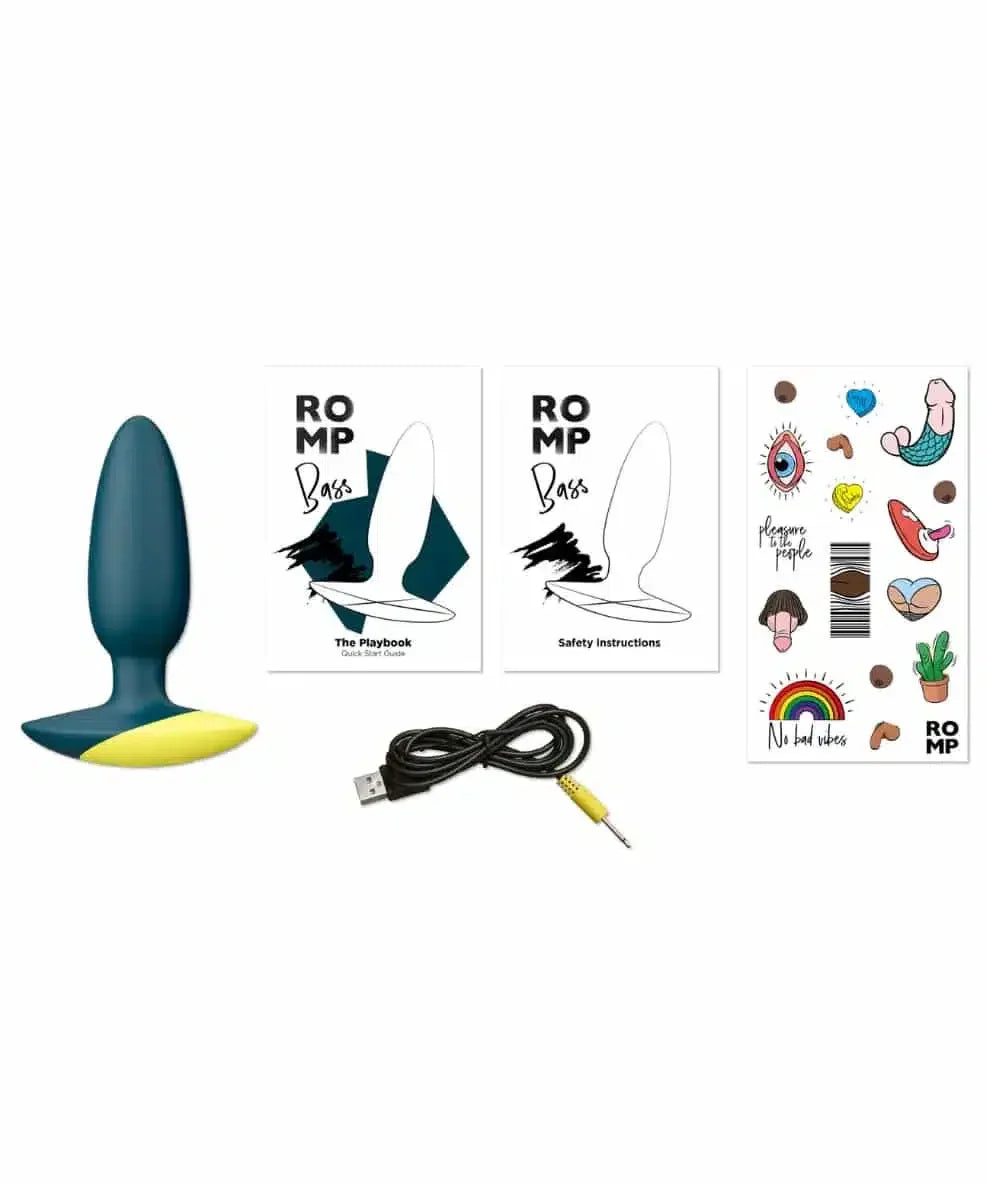 ROMP - Bass Vibrerende Buttplug