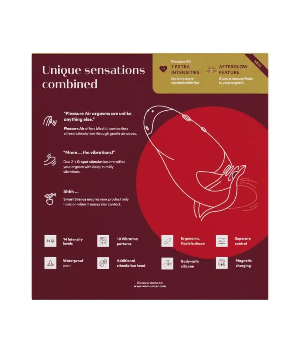 Womanizer - DUO 2 Rød