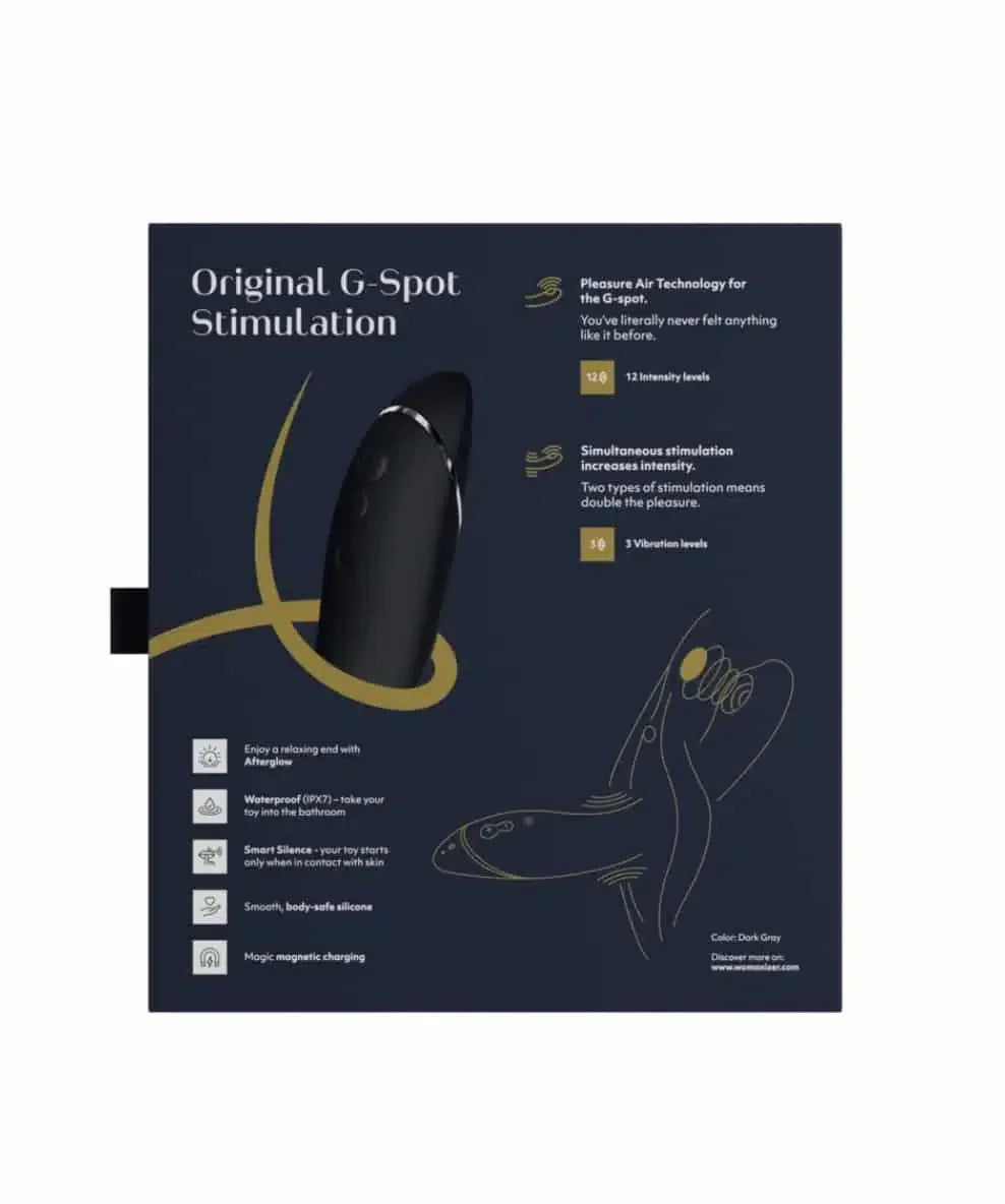 Womanizer - OG G-punktvibrator Mørkegrå
