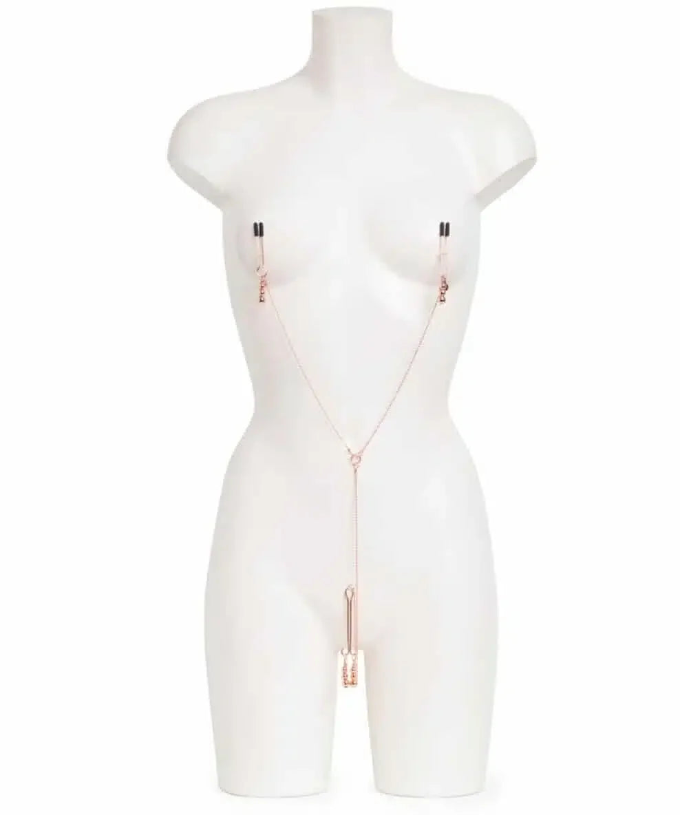 of Grey - All Sensation Nipple- og Klitorisklemmer