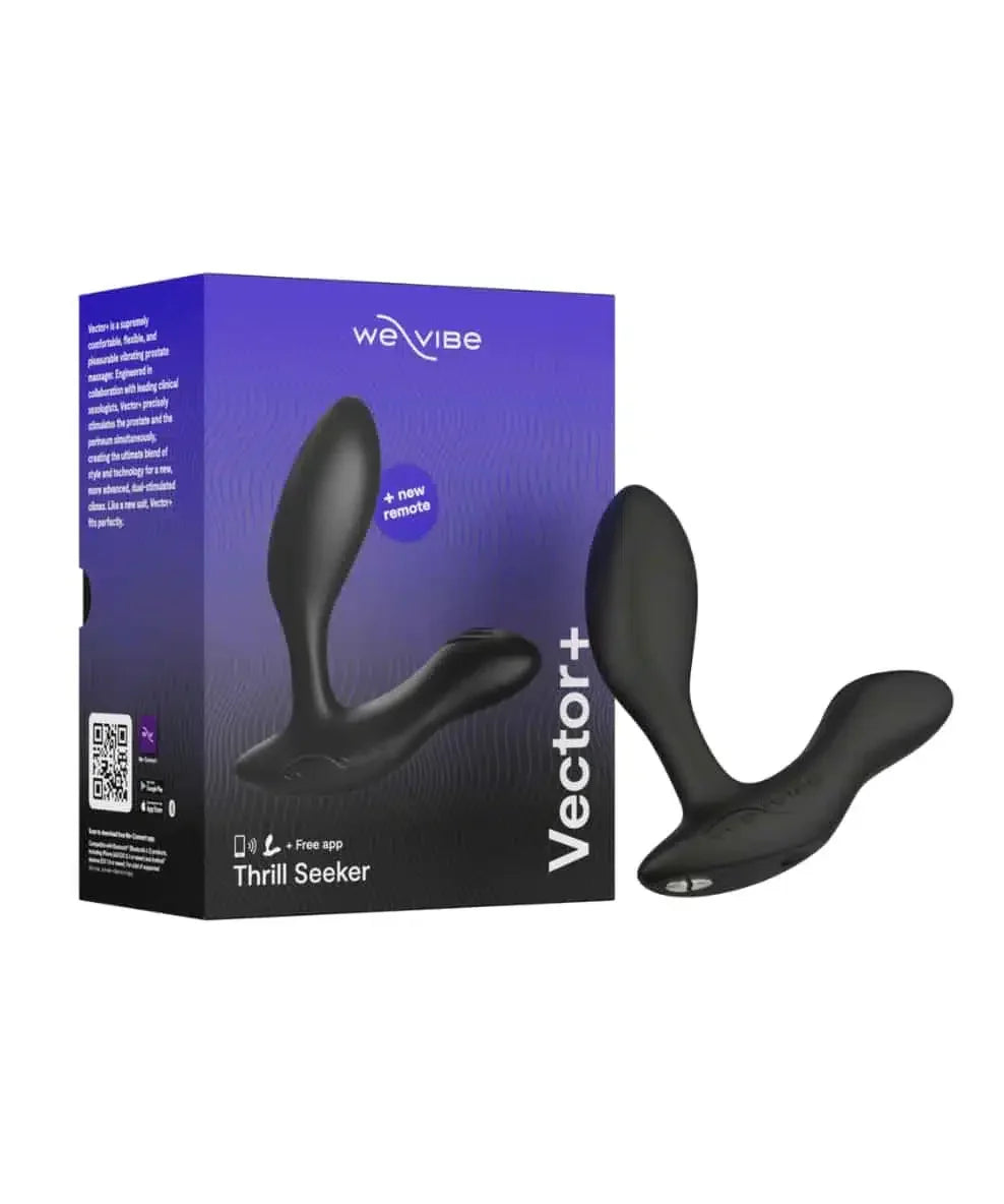We-Vibe - Vector+ Prostatavibrator Svart