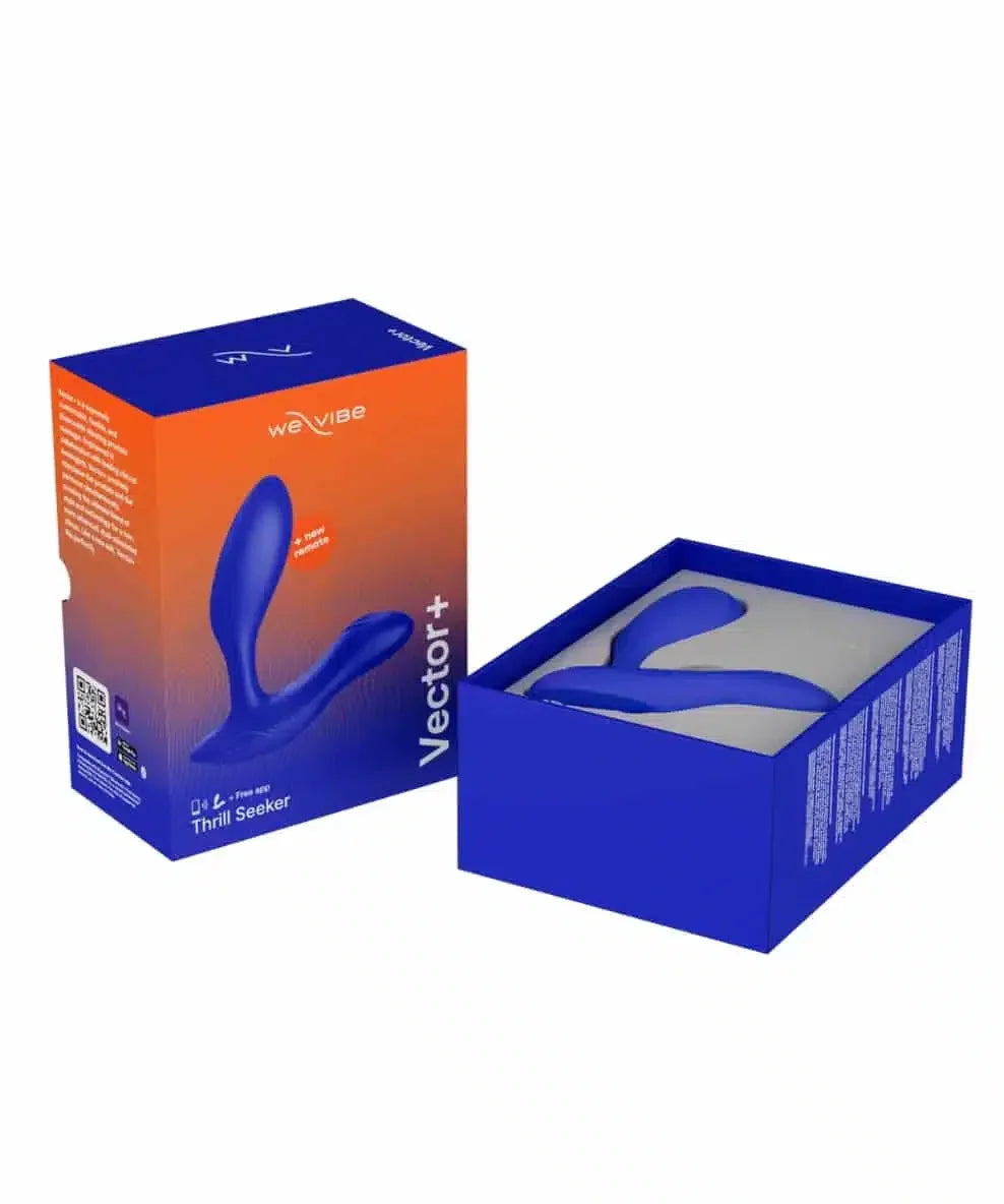 We-Vibe - Vector+ Prostatavibrator Blå