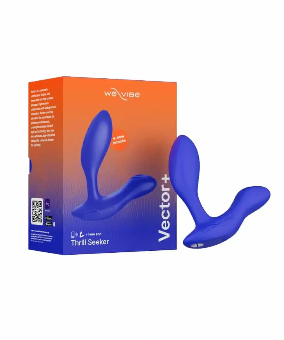 We-Vibe - Vector+ Prostatavibrator Blå