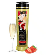 Shunga - Massasjeolje Sparkling Strawberry