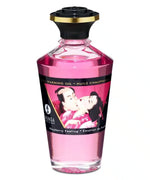 Shunga - Aphrodisiac Varmende Massasjeolje Bringebær