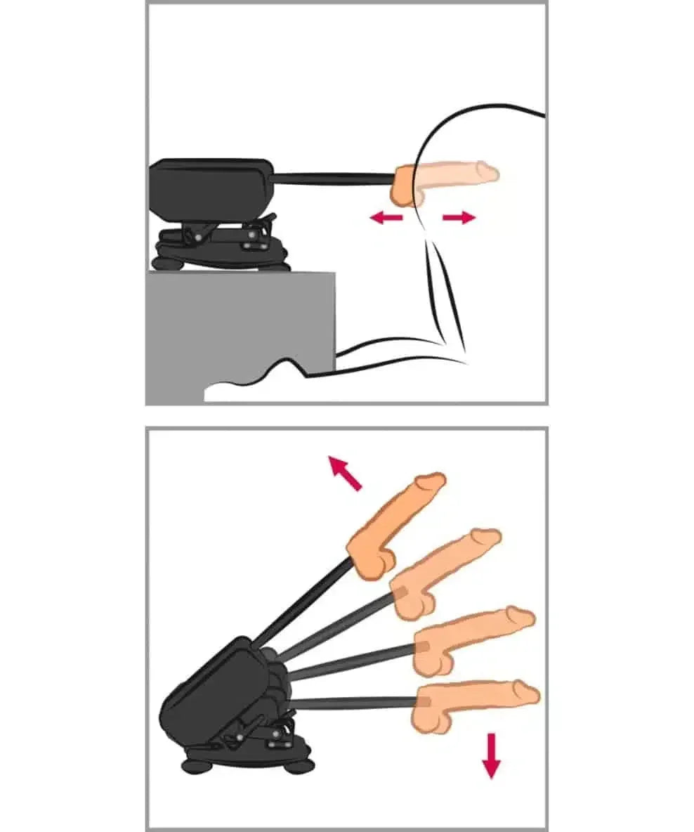 You2Toys - Sexmaskin med Fjernkontroll