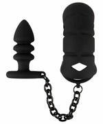 Black Velvets - Kyskhetsbur med Buttplug