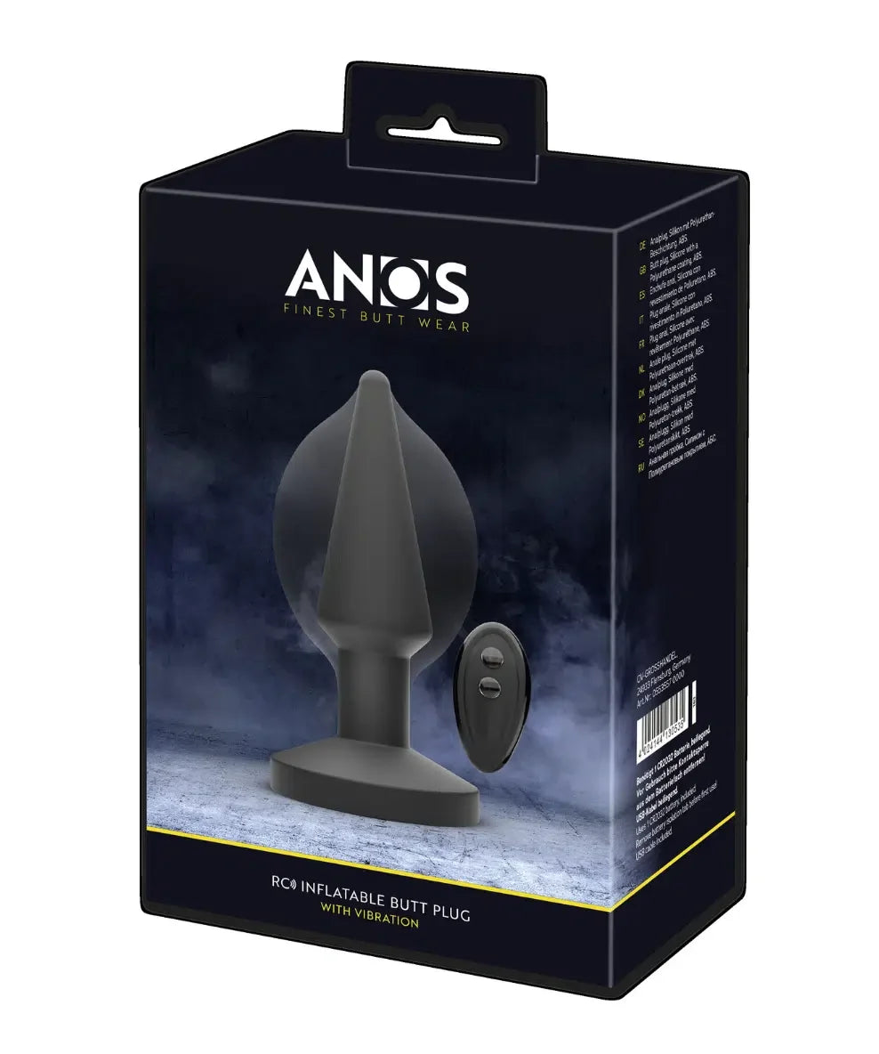 ANOS Oppblåsbar Vibrerende Buttplug