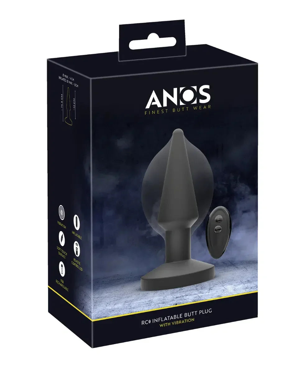 ANOS Oppblåsbar Vibrerende Buttplug