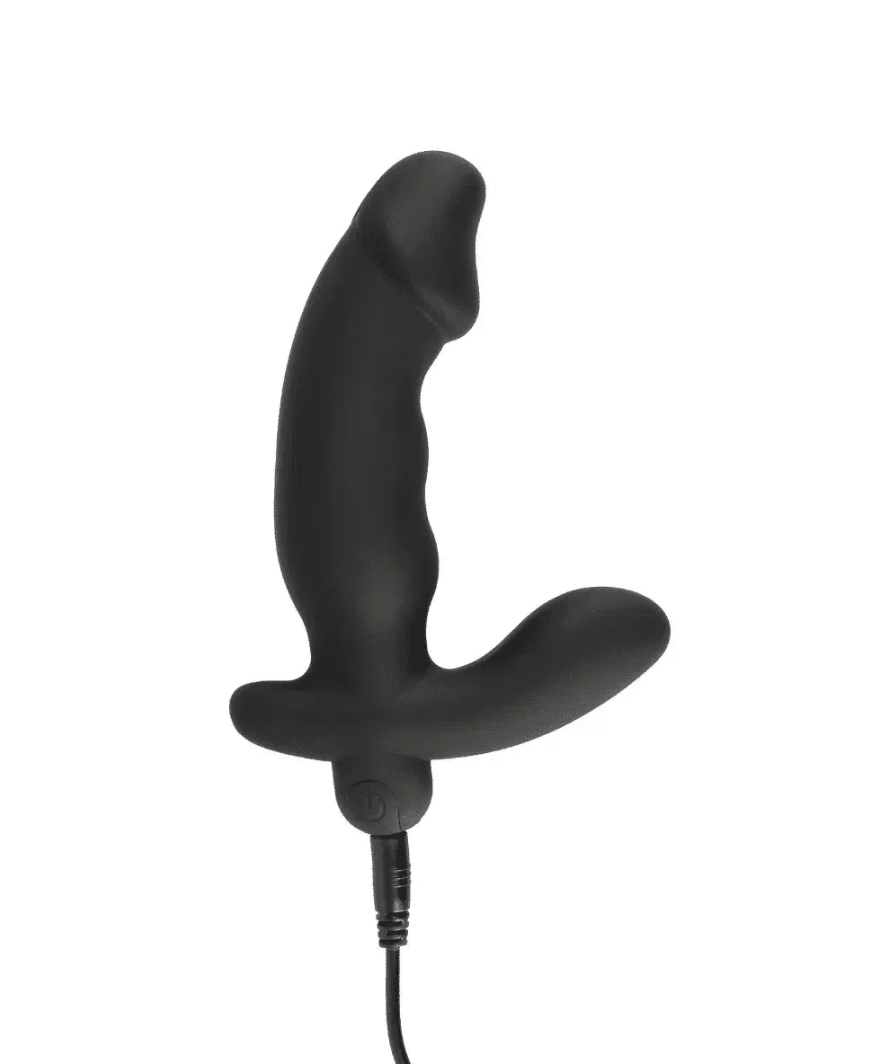 ANOS Penisformet Buttplug med Vibrasjoner