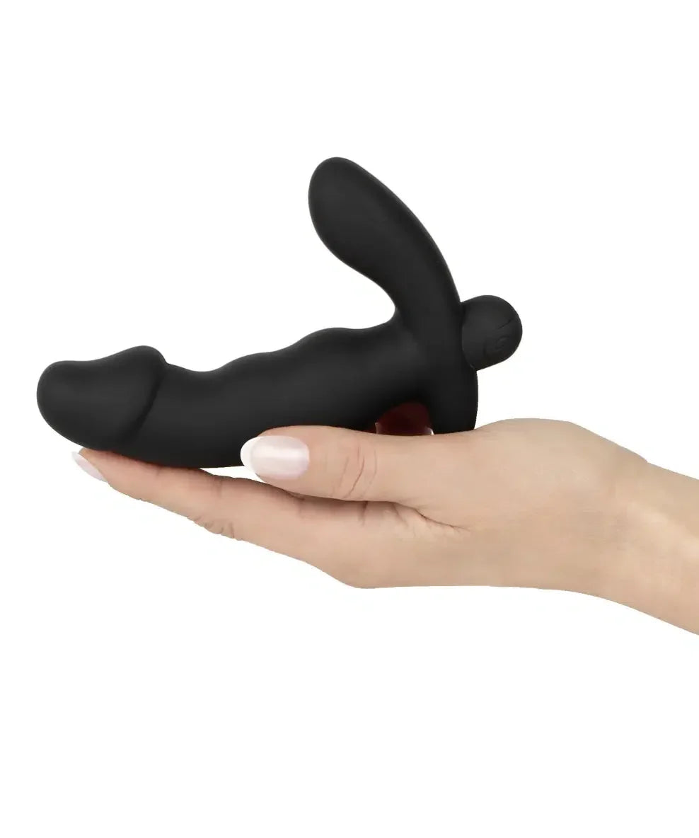 ANOS Penisformet Buttplug med Vibrasjoner