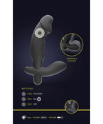 ANOS Penisformet Buttplug med Vibrasjoner