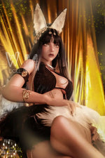 Tess. Realistisk sexdukke. 166 cm høy og veier 33 kg. Komplett med lyd og varmeutstyr. Tilpasninger er mulig. Oral, vaginal og anal åpning.