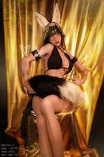 Tess. Realistisk sexdukke. 166 cm høy og veier 33 kg. Komplett med lyd og varmeutstyr. Tilpasninger er mulig. Oral, vaginal og anal åpning.