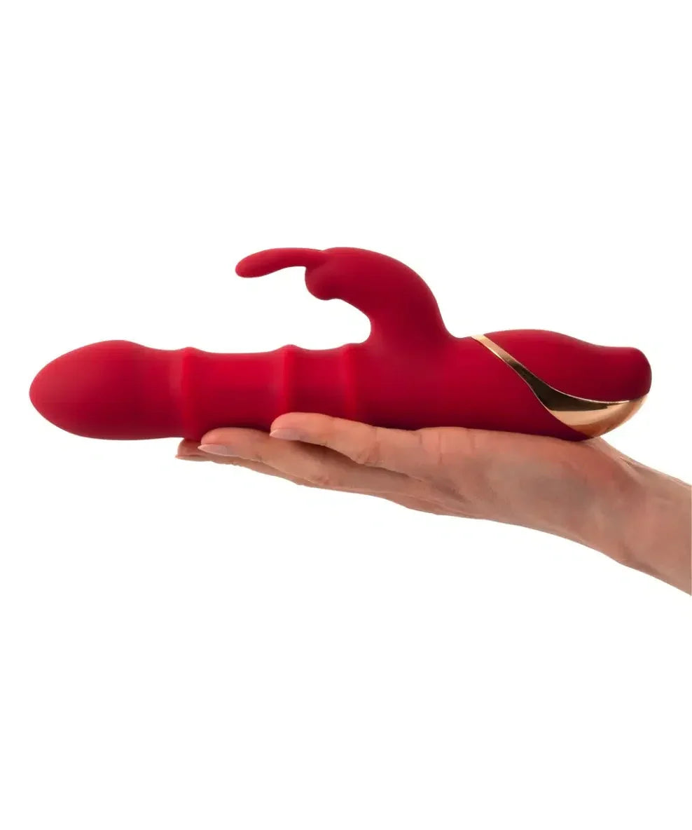 You2Toys Rabbitvibrator med Vibrerende Ringer