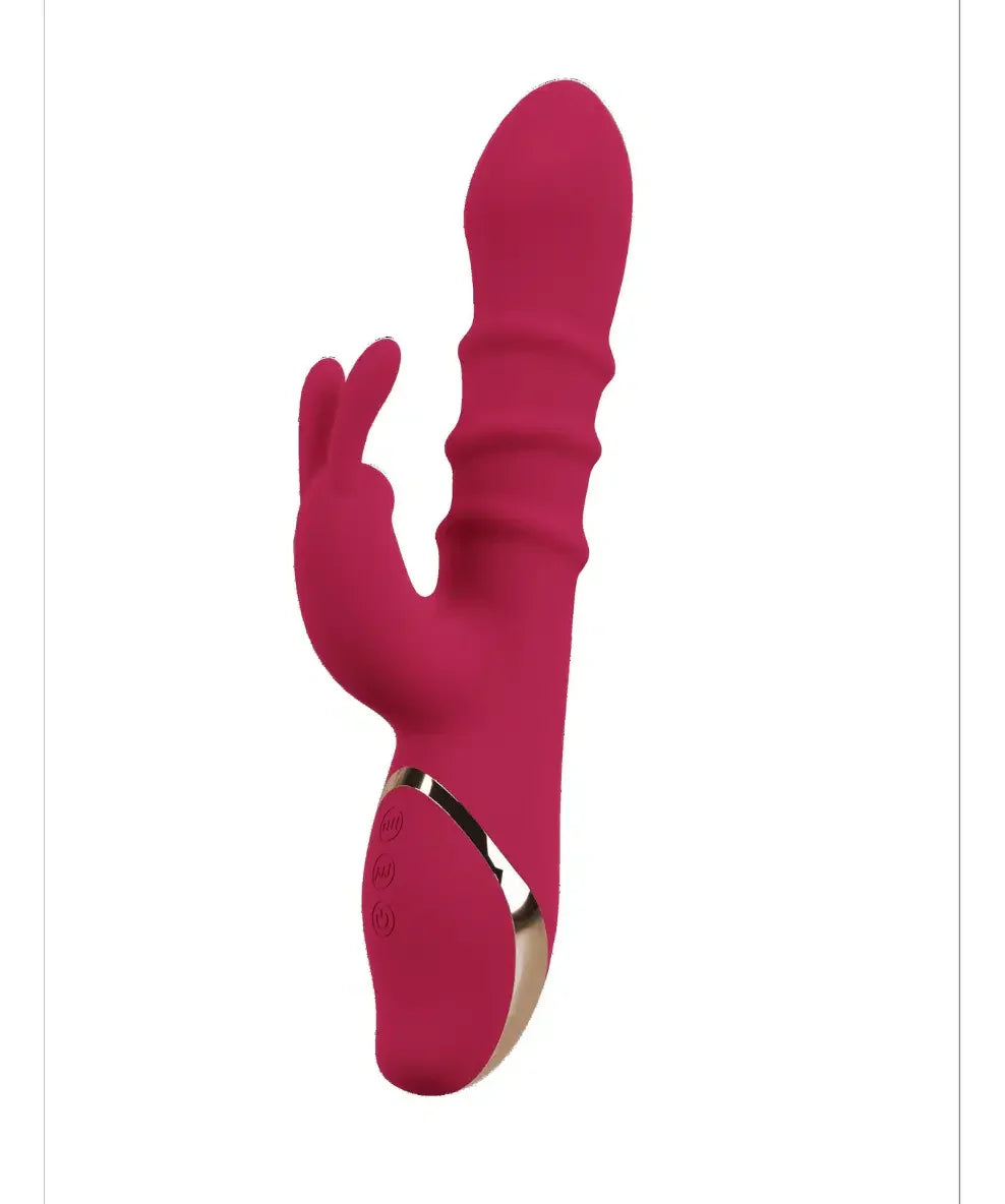 You2Toys Rabbitvibrator med Vibrerende Ringer