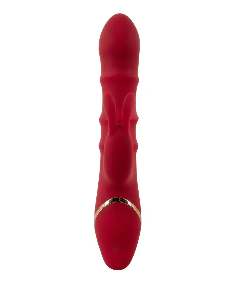 You2Toys Rabbitvibrator med Vibrerende Ringer