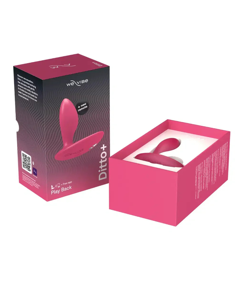 We-Vibe Ditto+ Vibrerende Buttplug Rosa