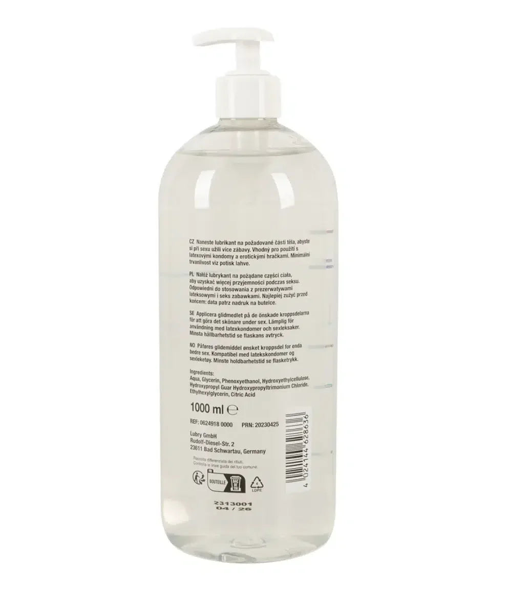 Just Glide - Vannbasert Glidemiddel Anal 1000ml
