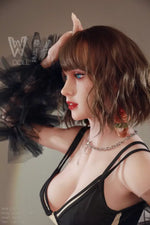 Ciara. Realistisk sexdukke. 164 cm høy og veier 33 kg. Komplett med lyd og varmeutstyr. Tilpasninger er mulig. Oral, vaginal og anal åpning.