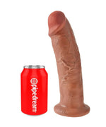 King Cock - Tan Realistisk dildo 25cm. Ultra-realistisk dildo som virkelig gir deg følelsen av å bli fylt opp, enten vaginalt eller analt.