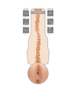 Male toy with realistic texture, soft material, and easy-to-clean design, shown in cross-section.