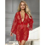 Rød Sexy Babydoll & Chemise