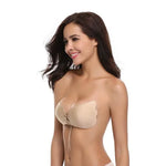 Usynlig Push-up BH for et naturlig løft og forførende silhuett - nude